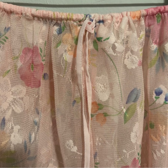 Victoria's Secret VTG country line Floral Pink Sleep Shorts - Picture 4 of 4